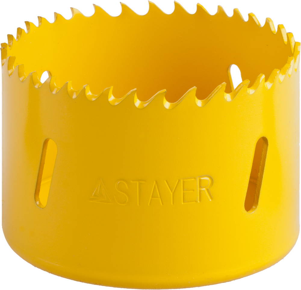 STAYER COBRA-BiM 64 мм биметаллическая коронка, сталь HSS (29547-064)