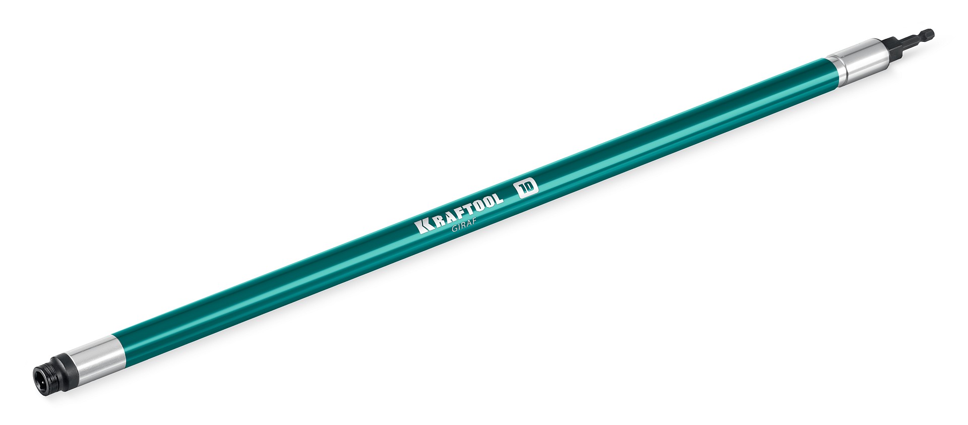 KRAFTOOL X-DRIVE LONG, 10 мм (М6), 585 мм, экстрадлинная ударная бита с торцовой головкой (26198-10)