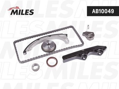 Комплект цепи ГРМ NISSAN MICRA(K12 INA 553 0177 10) 03- AB10049