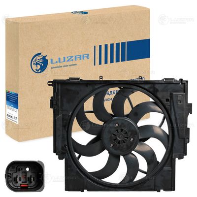 Э/вентилятор охл. для а/м BMW 5 (F10) 2.0i [N20] (с кожухом) (600W) LFK2610