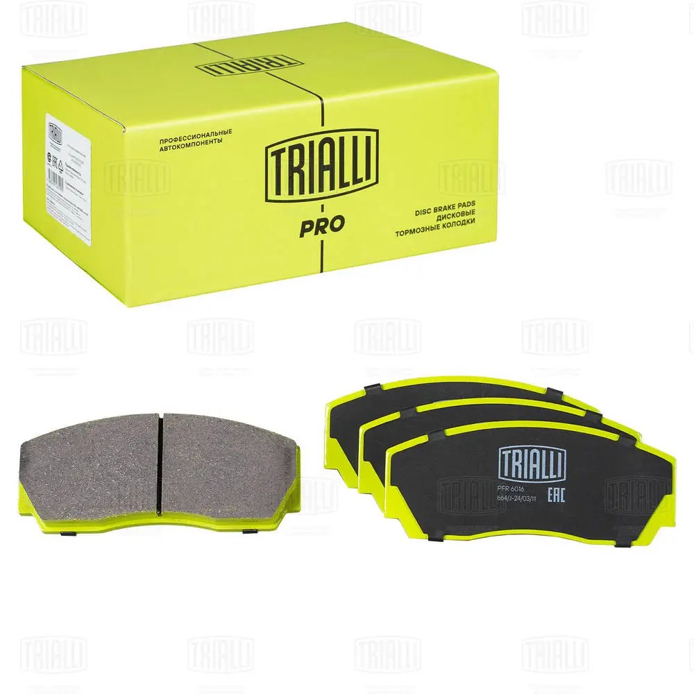 Колодки торм. для а/м с 4-порш. суппортами AP Racing аналог FRP216 PFR6016 PRO