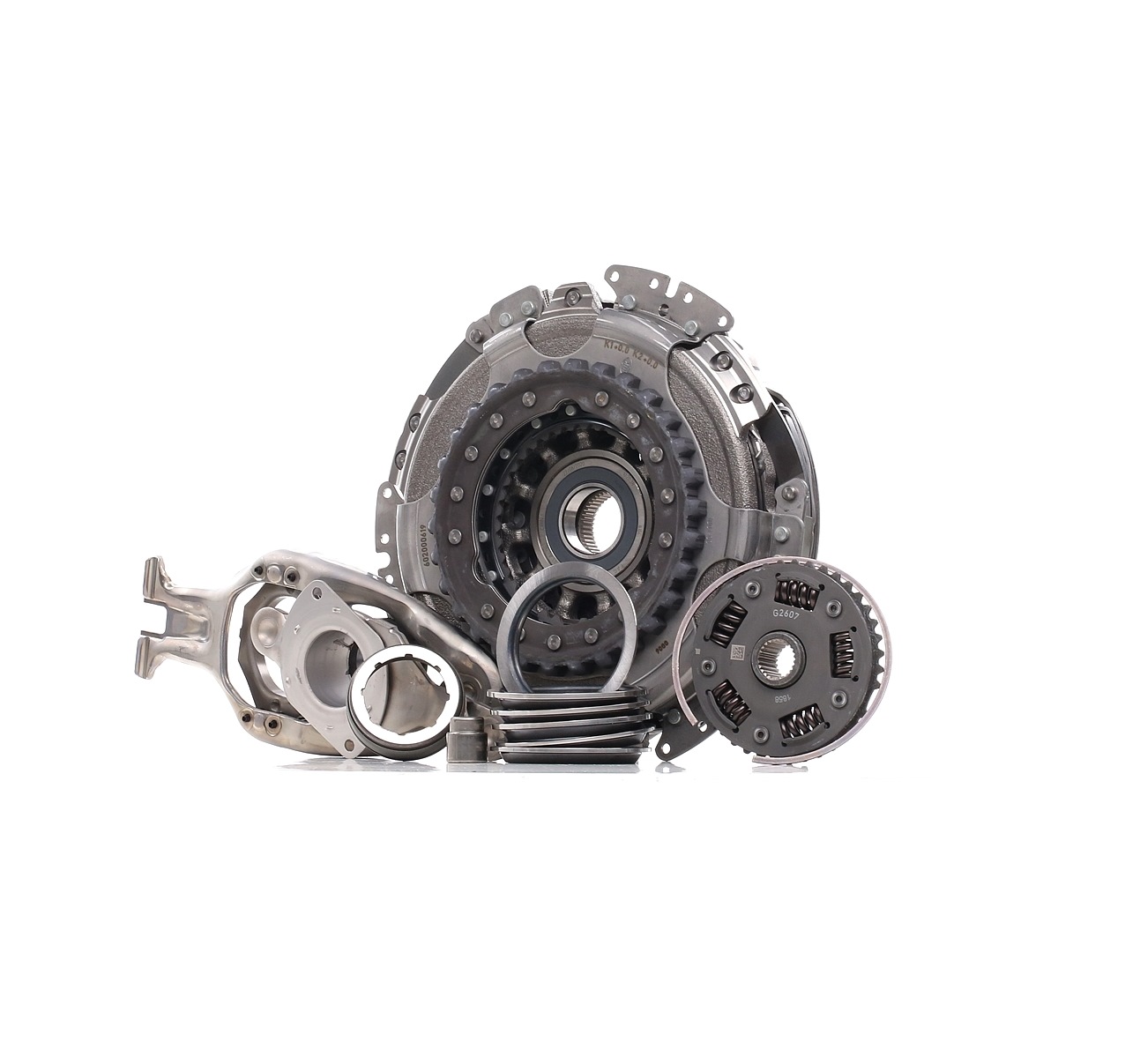 Сцепление комплект DSG Luk 602000619 Octavia A7 Fabia RS 2013 Rapid 602000619_повреждена упаковка