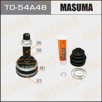 ШРУС  Masuma  23x58x26х48  (16) TO-54A48