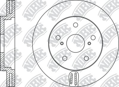 Диск тормозной LEXUS RX 2000-2003 RN1442