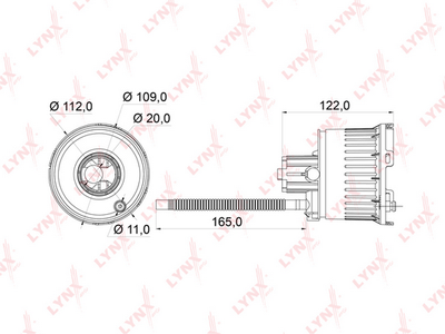 Фильтр топливный погружной подходит для MAZDA 3(BK) 1.6 06-09 LF-964M