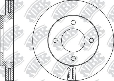 Диск тормозной TOYOTA Liteace 10.86-02.99 RN1533
