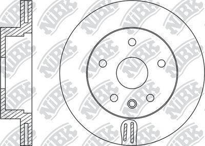 Диск тормозной AUDI A4 07-15 RN33003
