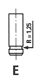 Клапан двигателя R4723S