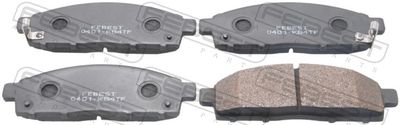 Колодки передние 0401-KB4TF