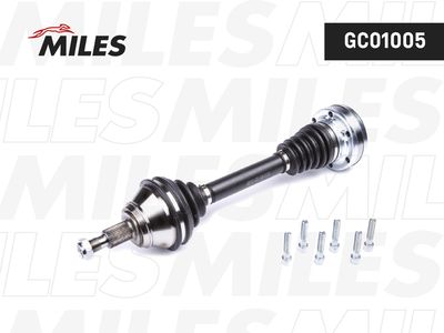 Привод в сборе левый AUDI A3/SKODA OCTAVIA/VW GOLF/BORA 1.9TD-2.8 98- (GKN 304351) GC01005