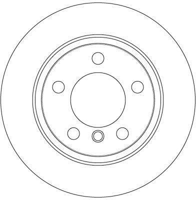 Диск тормозной задний MINI COUNTRYMAN (R60) DF6353