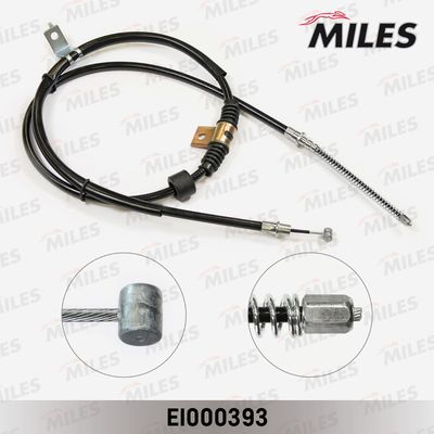 Трос стояночного тормоза правый MITSUBISHI LANCER 08- EI000393