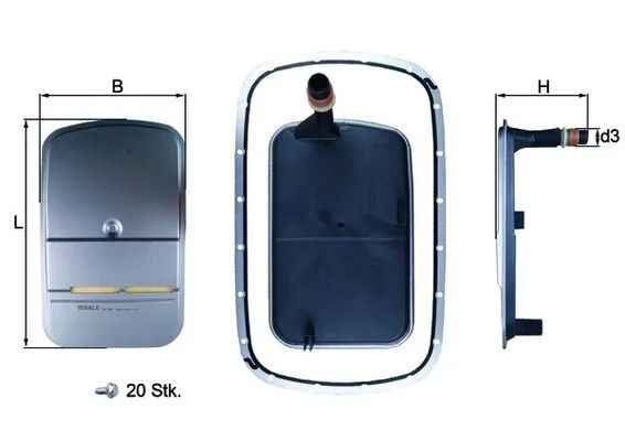 Фильтр гидравлический HX159KIT