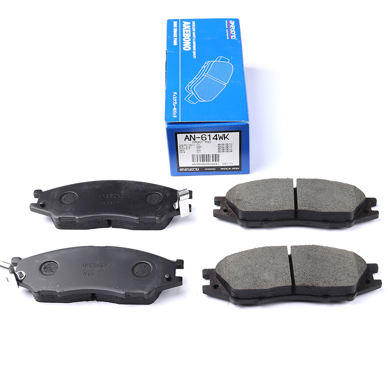 Колодки тормозные дисковые передние ПОДХОДЯТ ДЛЯ NISSAN ALMERA N16, CLASSIC B10 AN-614WK