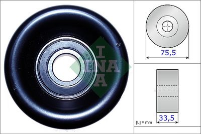 Ролик натяжной HONDA ACCORD VII, CR-V II-III 531082710