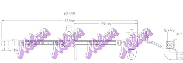 Фильтр гидравлический DONALDSON H5625