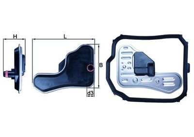Фильтр гидравлический HX148D