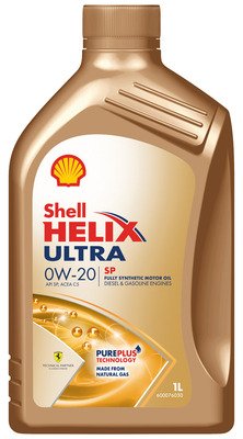 Масло моторное синтетическое Helix Ultra SP 0W-20 1л 550063070(550075628O004)