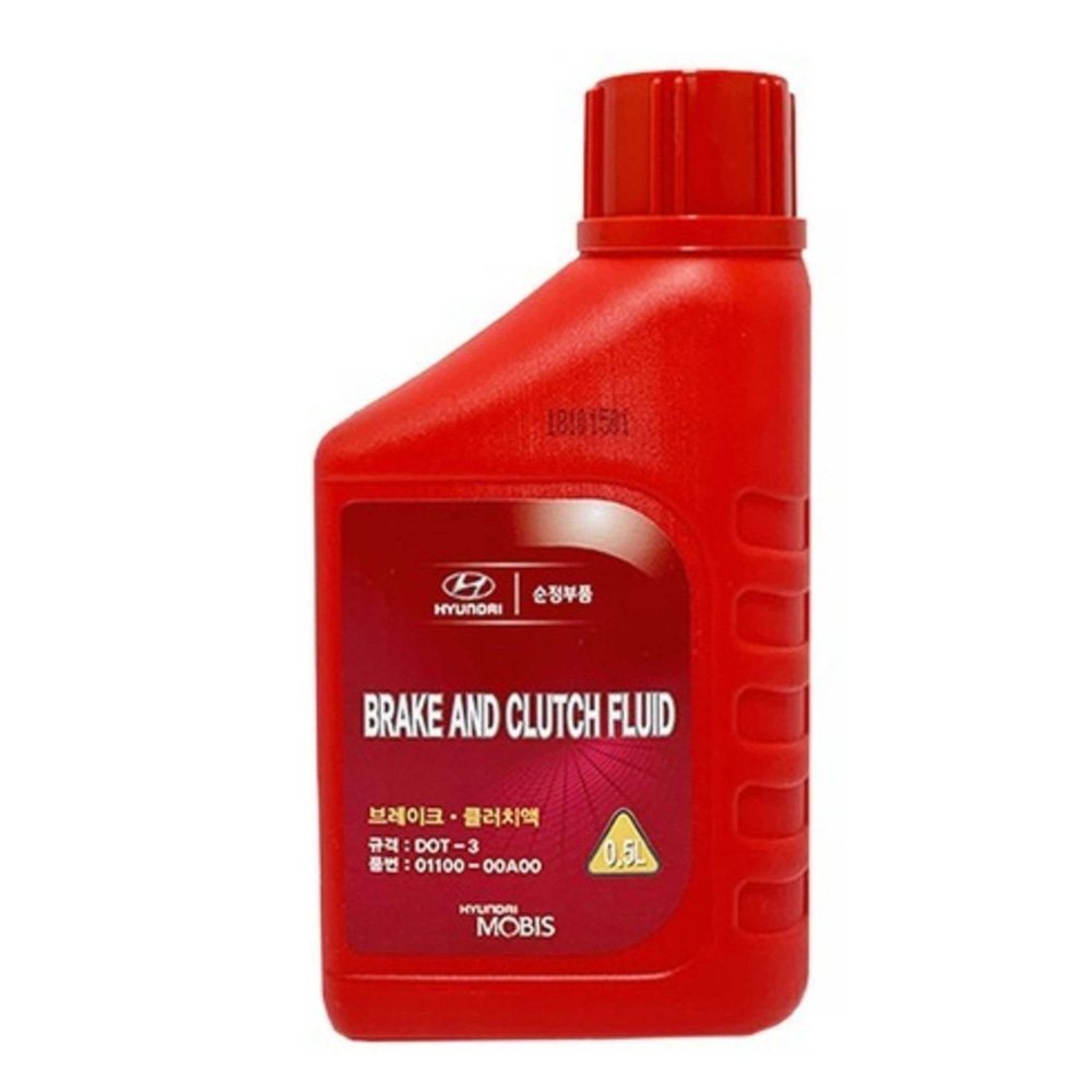 Жидкость тормозная HYUNDAI/KIA DOT 3 BRAKE FLUID 0,5л 01100-00A00