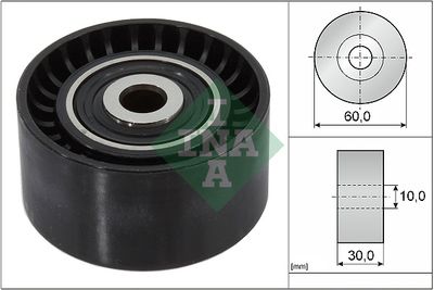 Ролик обводной ГРМ PEUGEOT PARTNER II 1.6HDi 532032110