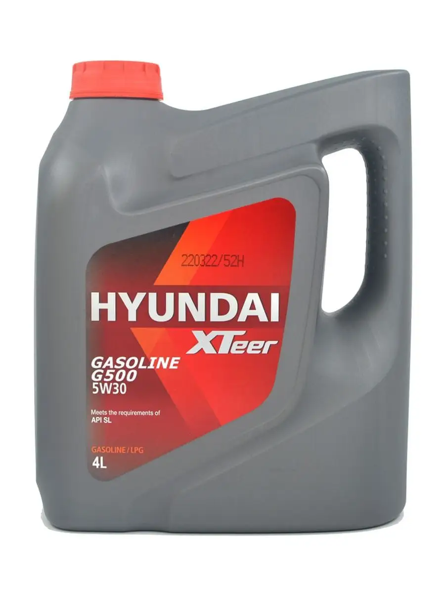 Масло моторное HYUNDAI XTEER G500 SL 5W-30 4л 1041155