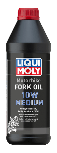 Масло моторное синтетическое для вилок и амортиз Motorbike Fork Oil Medium 10W 1л 2715