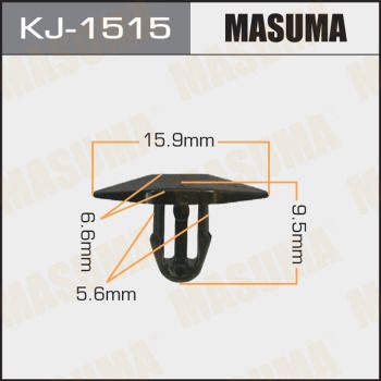 "Клипса крепежная  ""Masuma"" KJ1515"
