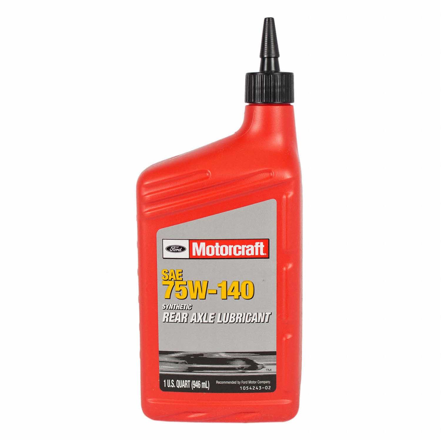Масло трансмиссионное FORD MOTORCRAFT Synthetic Rear Axle 75W140 - 0,946 литра XY75W140QL