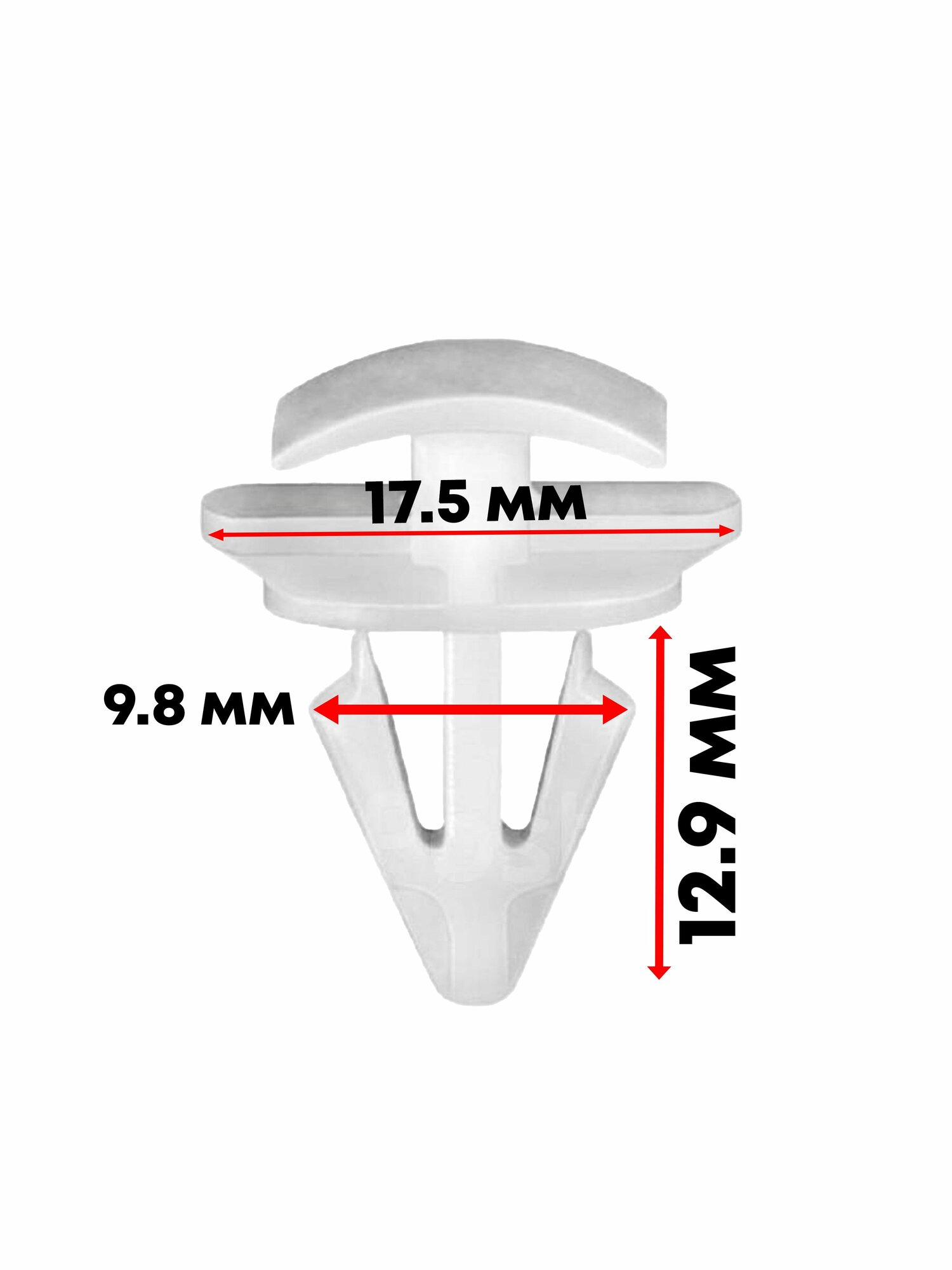 Зажим пластиковый Audi,Seat,Skoda,Volkswagen применяемость: молдинги P370290