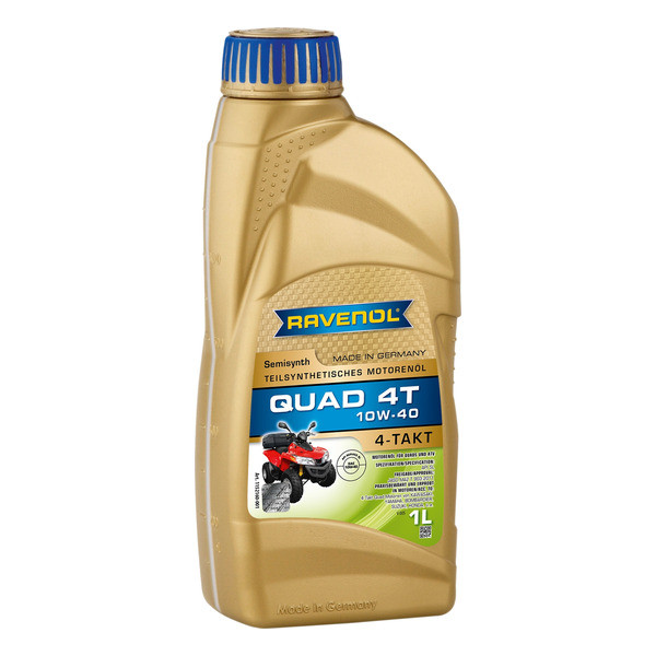 Моторное масло RAVENOL Quad 4-T 10W-40 1л (115216000101999) 4014835771116