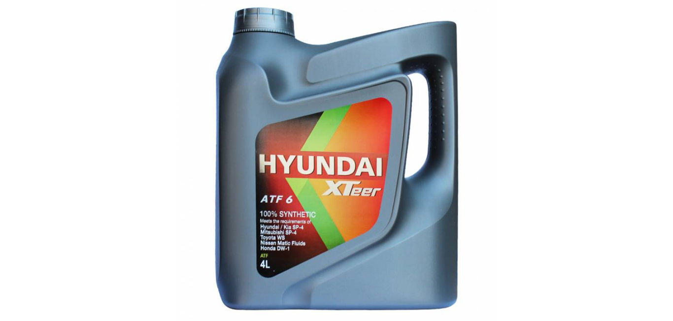 Масло трансмиссионное HYUNDAI XTEER ATF 6 4л 1041412