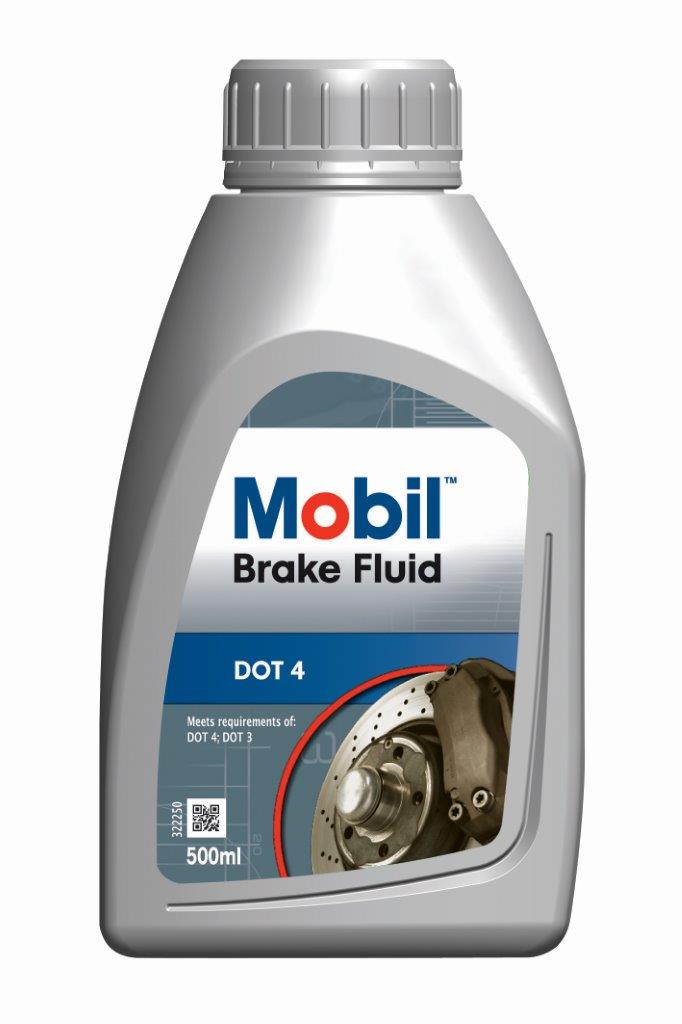 Жидкость тормозная Mobil Brake Fluid DOT 4 0.5л (150906) 150906R
