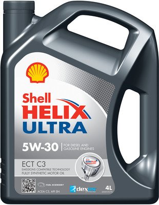 Масло моторное синтетическое Helix Ultra ECT C3 5W-30, 4л,  550050441