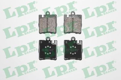 Колодки задние MERCEDES W203/W210 05P957