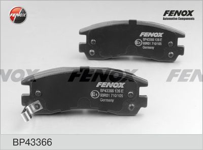 Колодки задние Opel Sintra 2.2i, 96-99, Cadillac Deville 4.5, 97- BP43366