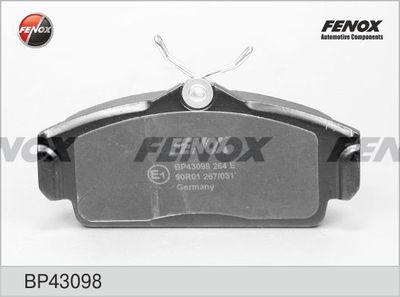 Колодки диск передние Nissan Almera II, Primera 96-01 BP43098