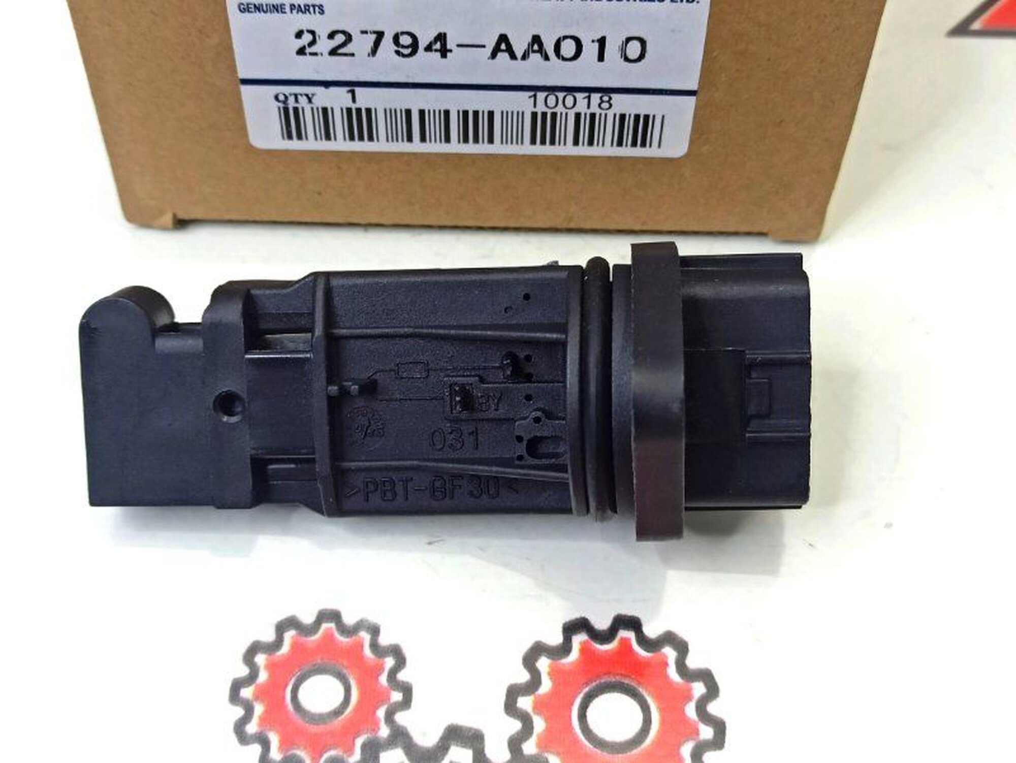 ДАТЧИК РАСХОДА ВОЗДУХА SUBARU FORESTER (S10) (97-00), IMPREZA (G10) (96-00) APH010AA4