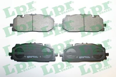 Колодки тормозные AUDI Q5 16-Q7 15-VW TOUAREG 18- передние 05P2102