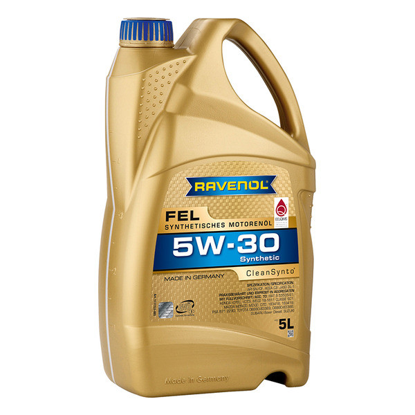 Моторное масло RAVENOL FEL 5W-30 4л (111112300401999) 4014835723498