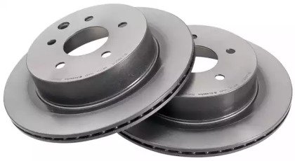 Диск тормозной Brembo Painted Disc 09.8969.21