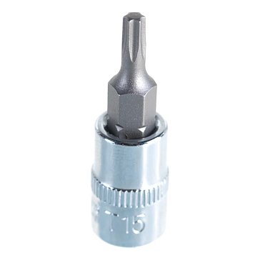 Насадка торцевая 1/4 DR с вставкой-битой TORX®, T15