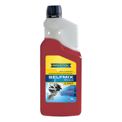 Моторное масло для 2T RAVENOL Selfmix 2T 1л с дозатором (1153100D0101998) 4014835780019