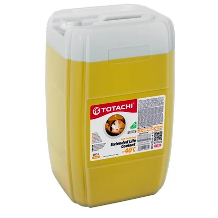 Антифриз TOTACHI ELC YeLLow -40C 20л 43720