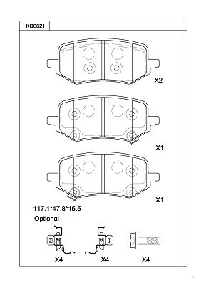 Диск торм. SKODA KODIAQ/VW TIGUAN 16- перед.вент. (d314mm) KD0621