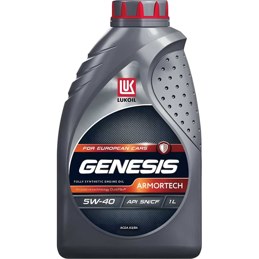 Масло моторное LUKOIL GENESIS ARMORTECH F 5W-40 1л (API SQ) (1539414) 3148670 (2255947)