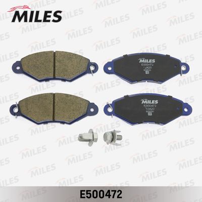 Колодки тормозные передние (Смесь CERAMIC серия PRO) NISSAN KUBISTAR 03-/RENAULT KANGOO 97- (TRW GDB1321) E500472