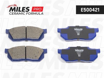 Колодки тормозные передние (без датчика) (Смесь CERAMIC серия PRO) HONDA CIVIC/CRX/PRELUDE 83-95 (TRW GDB358) E500421