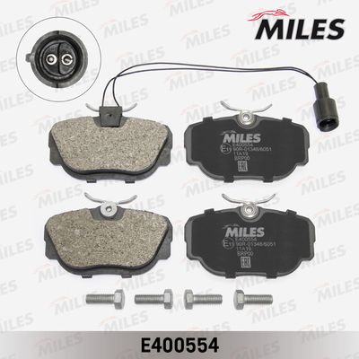 Колодки тормозные передние (Смесь Low-Metallic) BMW E30 1.6-2.5 82-93 (TRW GDB820) E400554