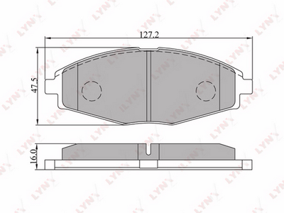 Колодки тормозные передние подходит для CHEVROLET Lanos/Spark, DAEWOO Lanos 97/Matiz 98/Nexia, CHERY QQ BD-1801