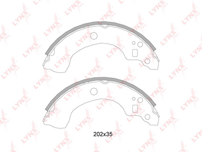 Колодки тормозные задние подходит для NISSAN Almera(N16) 1.5-2.2D 00 / Primera(P11) 1.8 99-02 BS-5718